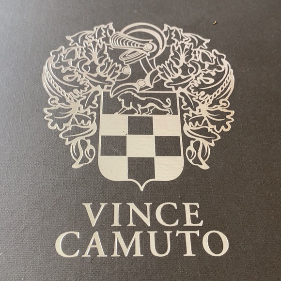 Vince Camuto Mistys peep toe Nappa leather platform pump. 5.5 . Toffee color. - Picture 10 of 11